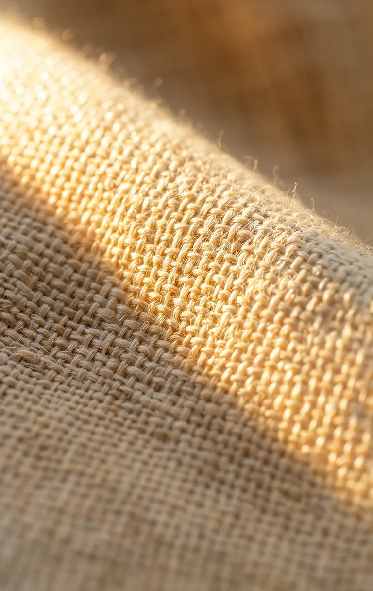 Texture de lin naturel