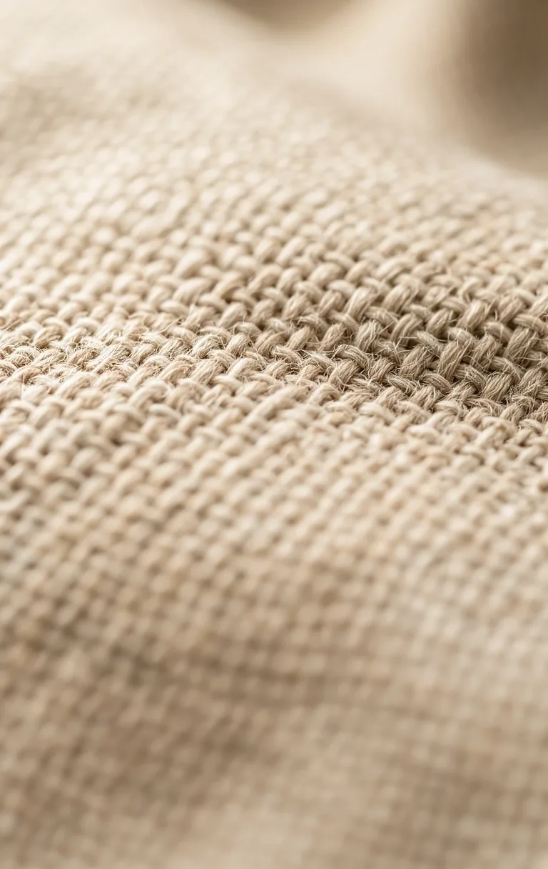 Texture de lin organique